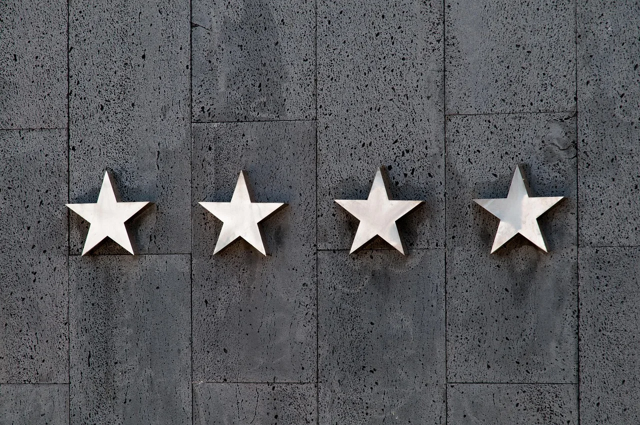 stars, rating, travel, four, hotel, quality, customer experience, premium, wall, metal, silver, service, best, review, holiday, choice, ranking, rate, gray travel, gray wall, gray stars, gray metal, gray hotel, gray service, rating, rating, hotel, hotel, quality, quality, quality, quality, quality, customer experience, premium, best, best, review, review, ranking, ranking. Spotting and correcting hospitality reputation management mistakes