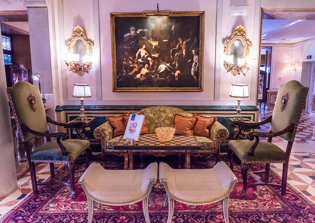 venice italy gritti palace, ornate, art, hotel, luxury, antique, architecture, classic, decor, building, decorative, historic, ornament, venezia, europe, lobby, tourism, hotel, lobby, lobby, lobby, lobby, lobby. A framework for hospitality SEO trends