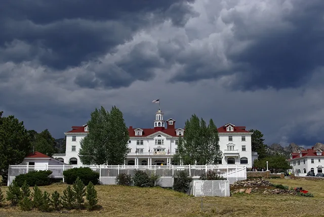 estes park's stanley hotel, mountain, hotel, dark, sky, clouds, weather, stanley, estes, park, colorado, mountains, nature, landscape, summer, travel, building, trees, historic, blue park, blue hotel, stanley, stanley, stanley, stanley, stanley, colorado, colorado, colorado. Hotel email marketing tools through the eyes of a daily user