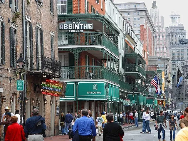 downtown, shopping, people, city life, city, bourbon street, new orleans, bourbon street, new orleans, new orleans, new orleans, new orleans, new orleans. How Louisiana alcohol rules shape hospitality guest engagement